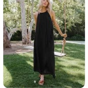 Jenni Kayne drift dress black xs